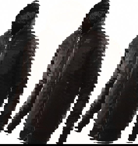 Cold Weather Jacket: Size 2X-Large, Black, Polyester